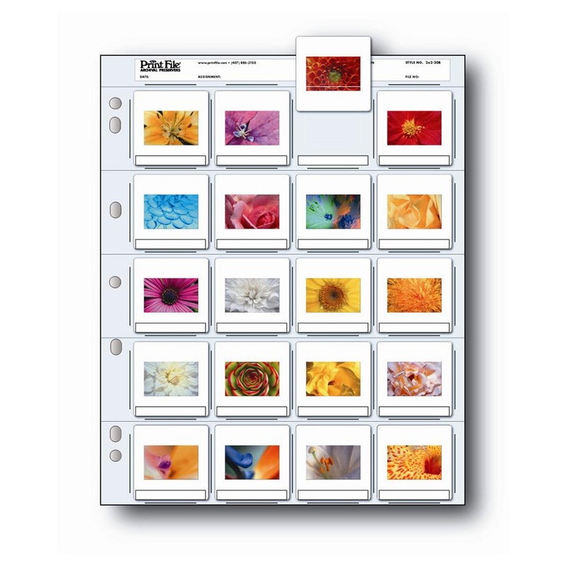 Printfile 2x2-20B Slide Pages - 25 Sheets