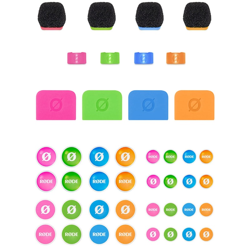 RODE Colors 3 Set for Wireless GO/GO II/GO gen 3, Lavalier II