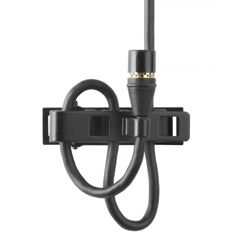 Shure MX150B/C-XLR Subminiature Omni Lav Mic with TQG