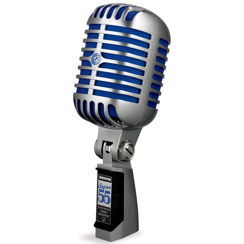 Shure Super 55 Deluxe Supercardioid Dynamic Microphone