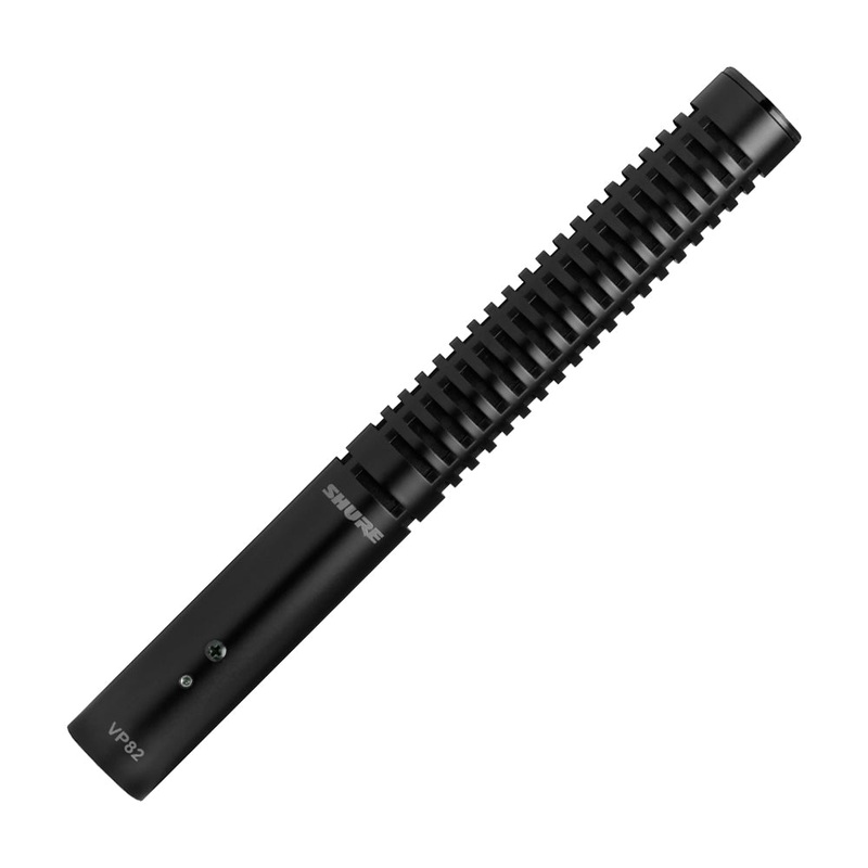 Shure VP82 End-Address Shotgun Condenser Microphone