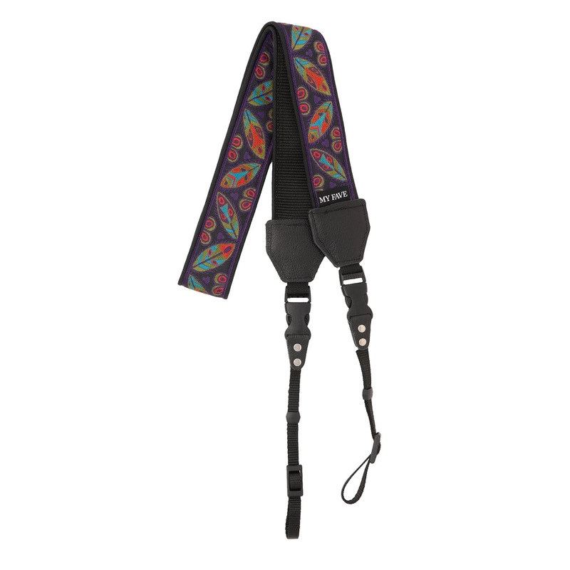 My Fave Camera Strap - Purple Mask