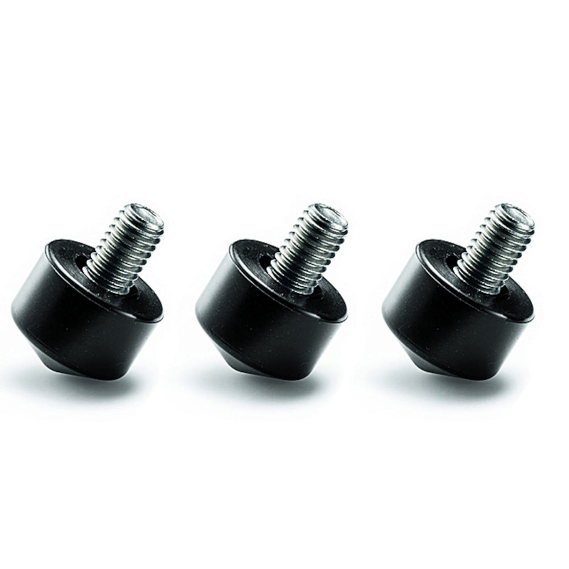 Gitzo Rubber Foot, 25mm, Set of 3