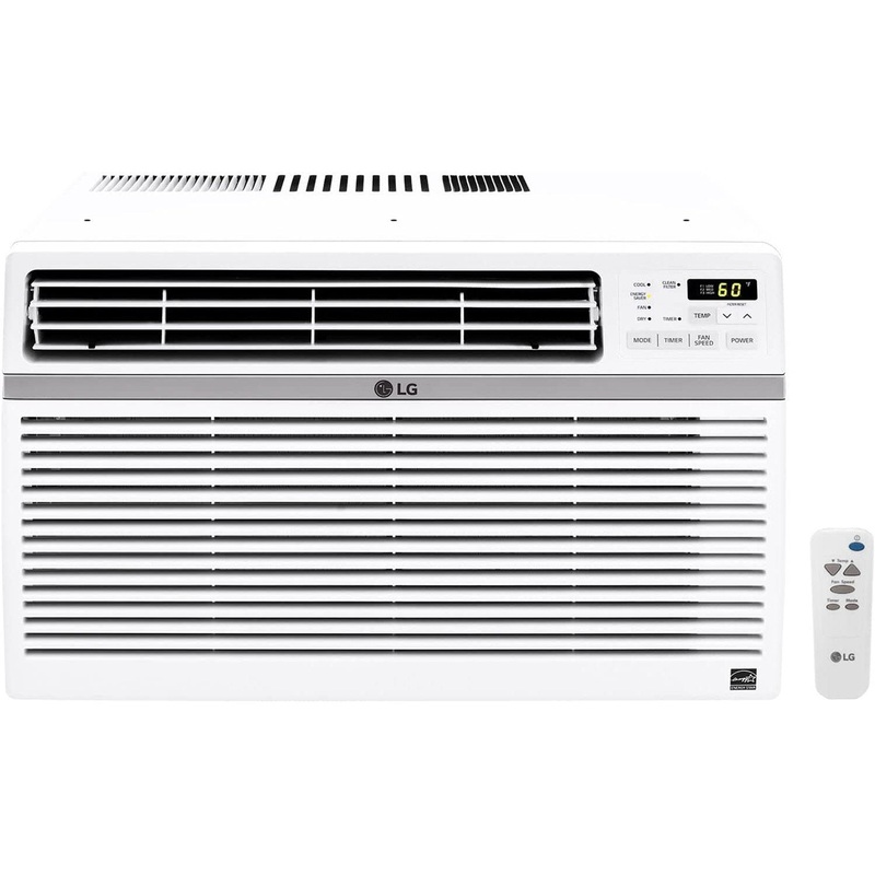 LG 18,000 BTU Window Air Conditioner, White (LW1816ER) - Refurbished
