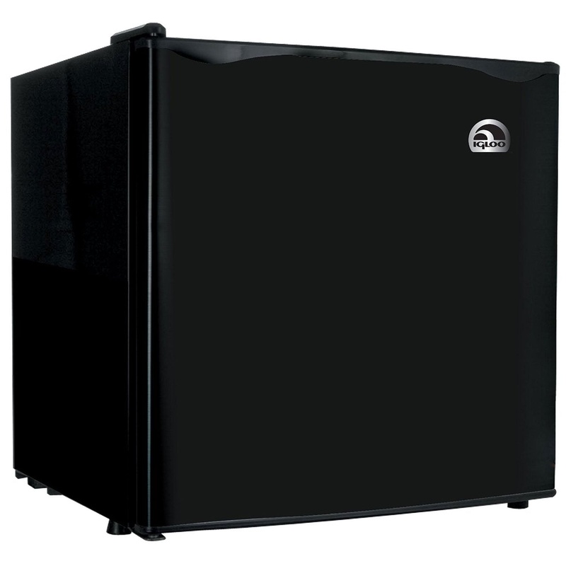 RCA 1.6 Cubic Foot Compact Mini Bar Office Dorm Refrigerator Freezer Black - FR100I