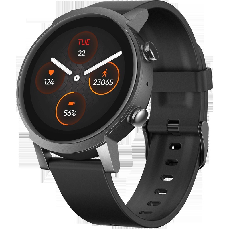 TicWatch E3 Smartwatch/Fitness Tracker with Extra Silicon Rubber Blue Band - WH12018P