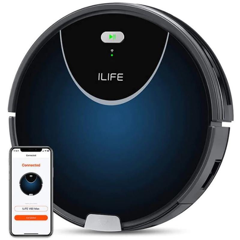 iLife V80 Max Robot Vacuum Cleaner for Pet Hair with APP Control - Refurbished