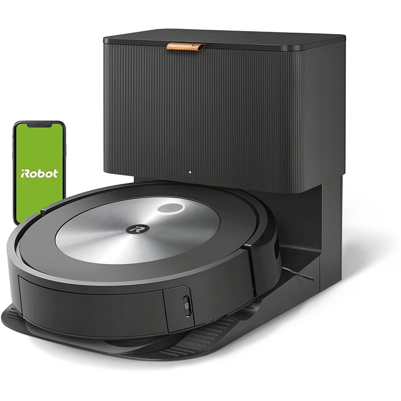 iRobot Roomba j7+ 7550 Wi-Fi Connected Self-Emptying Robot Vacuum (J755020)