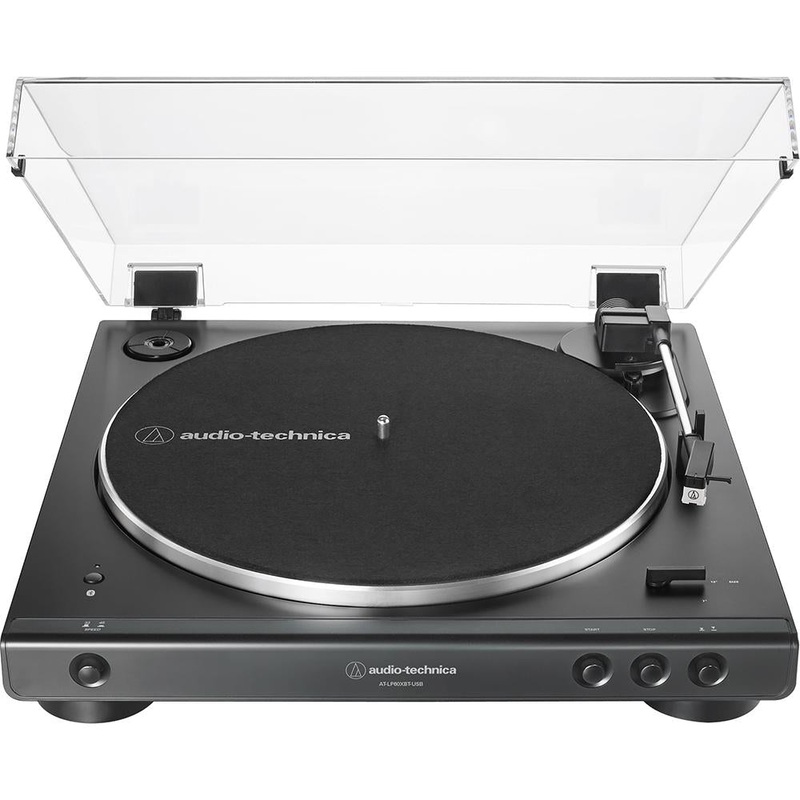Audio-Technica AT-LP60XBT-USB Fully Automatic Belt-Drive Turntable with Bluetooth, USB