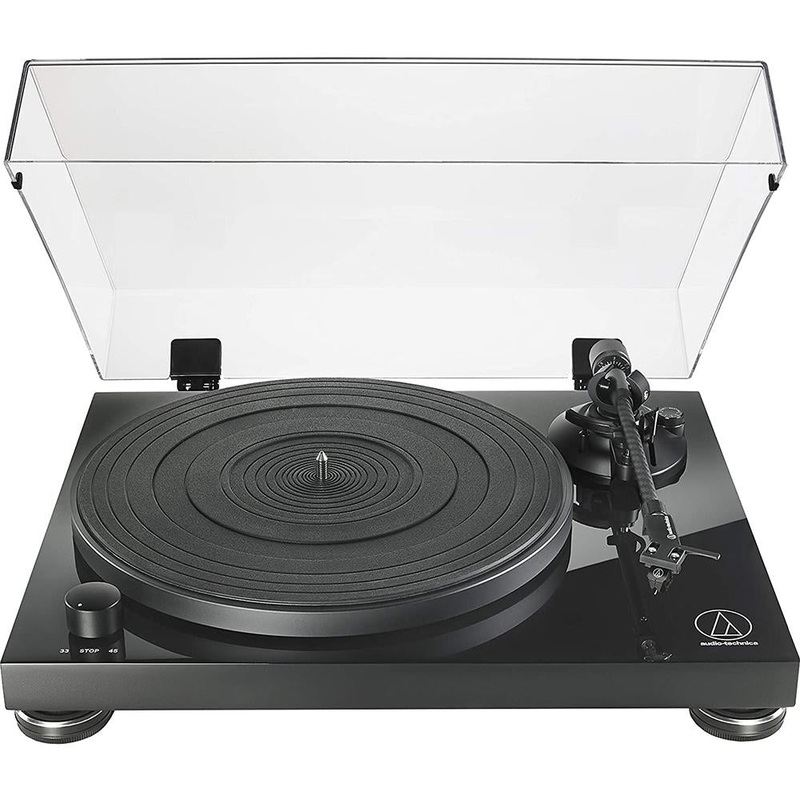Audio-Technica AT-LPW50PB Fully Manual Belt-Drive Turntable - Open Box