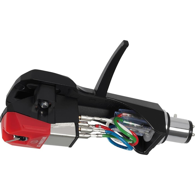 Audio-Technica AT-VM95ML/H Turntable Headshell/Cartridge Combo Kit, Red