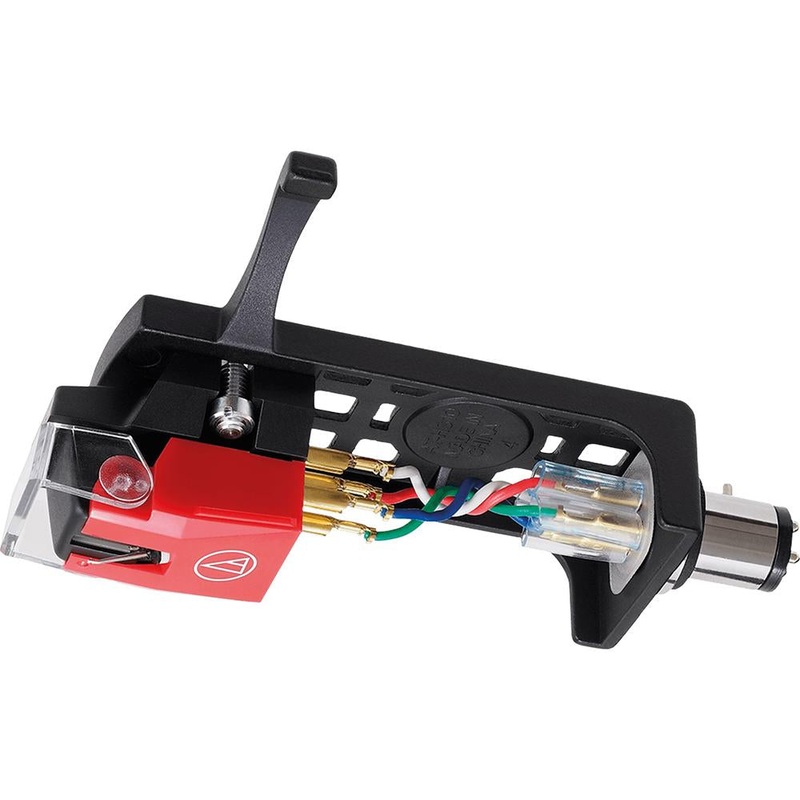 Audio-Technica VM540ML/H Headshell/Cartridge Combo Kit, Red