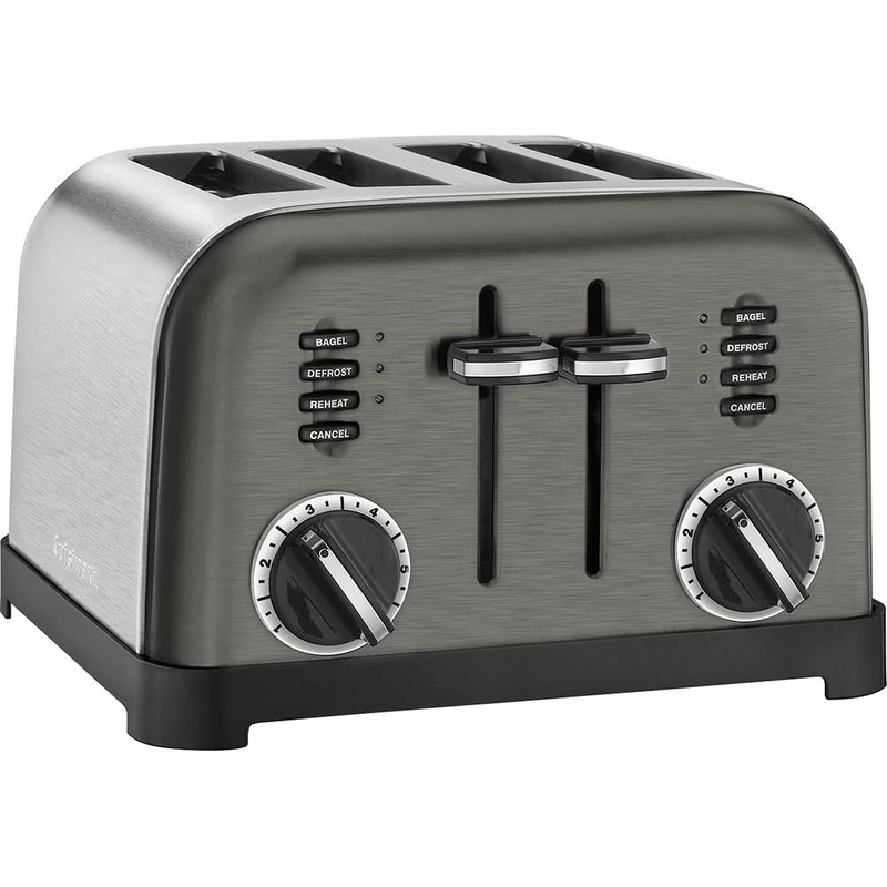 Cuisinart CPT-180BKS 4-Slice Metal Classic Toaster - Black/Stainless