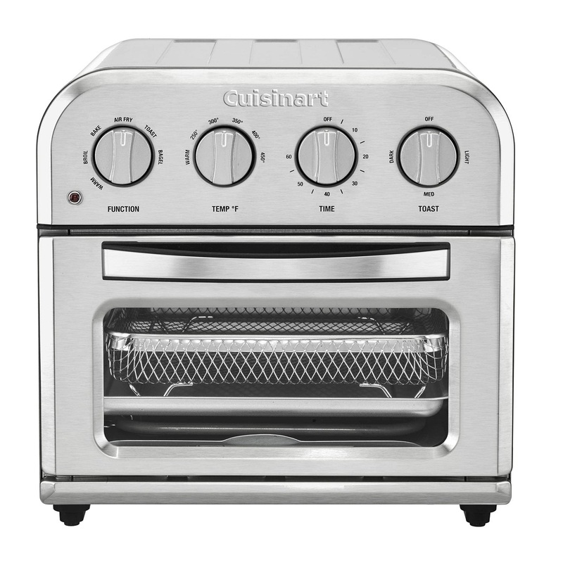 Cuisinart TOA-28FR Compact Convection Toaster Oven Airfryer, Stainless Steel, Refurbished