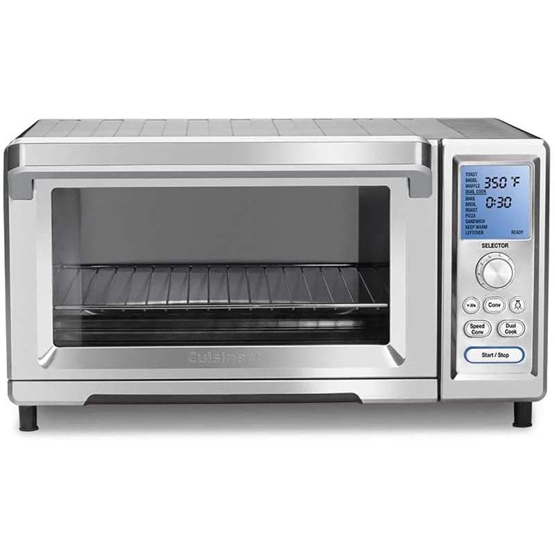 Cuisinart TOB-260N1 Chef's Convection Toaster Oven, Stainless Steel, Refurbished