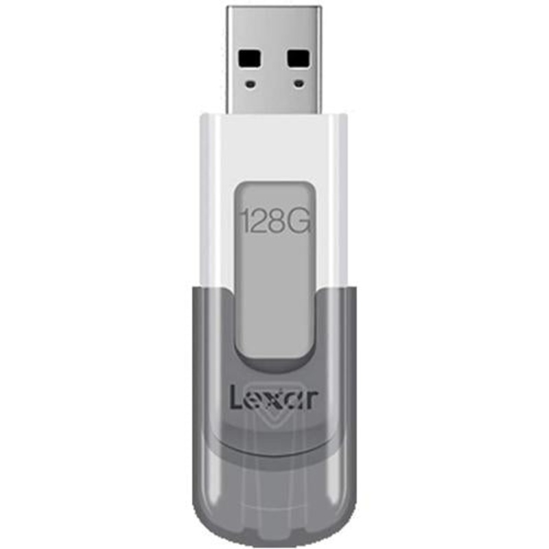 Lexar 128GB JumpDrive V100 USB 3.0 Flash Drive - V100128G-1 - Open Box