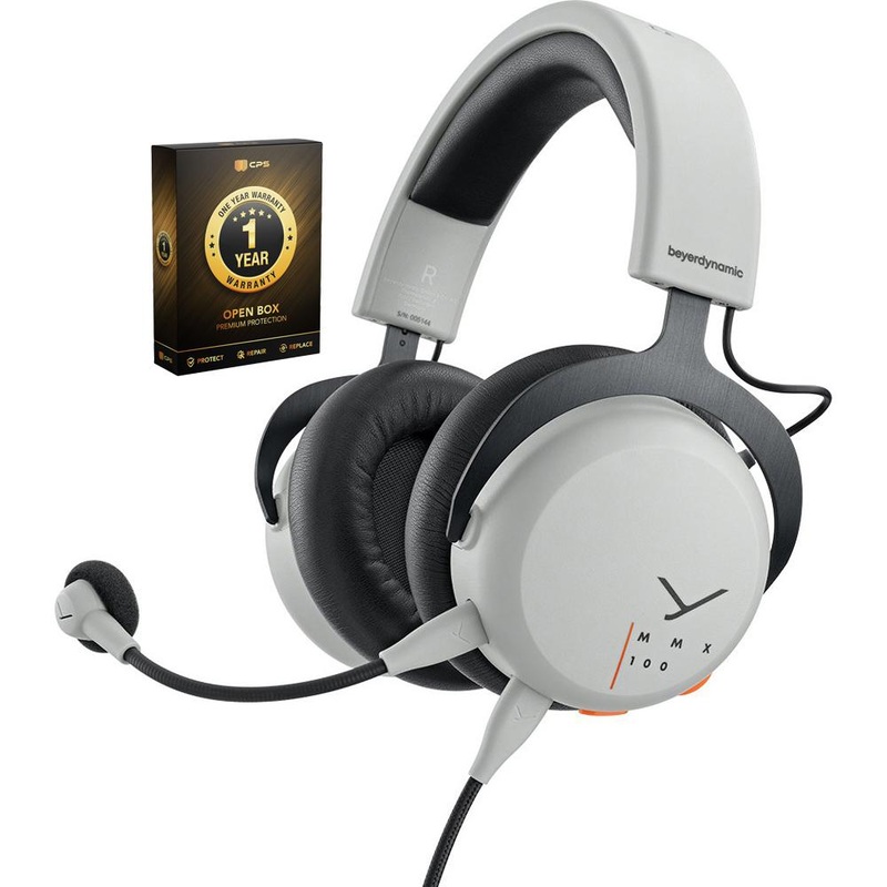 BeyerDynamic Closed Analog Gaming Headset Grey (Open Box) + 1 Year Warranty