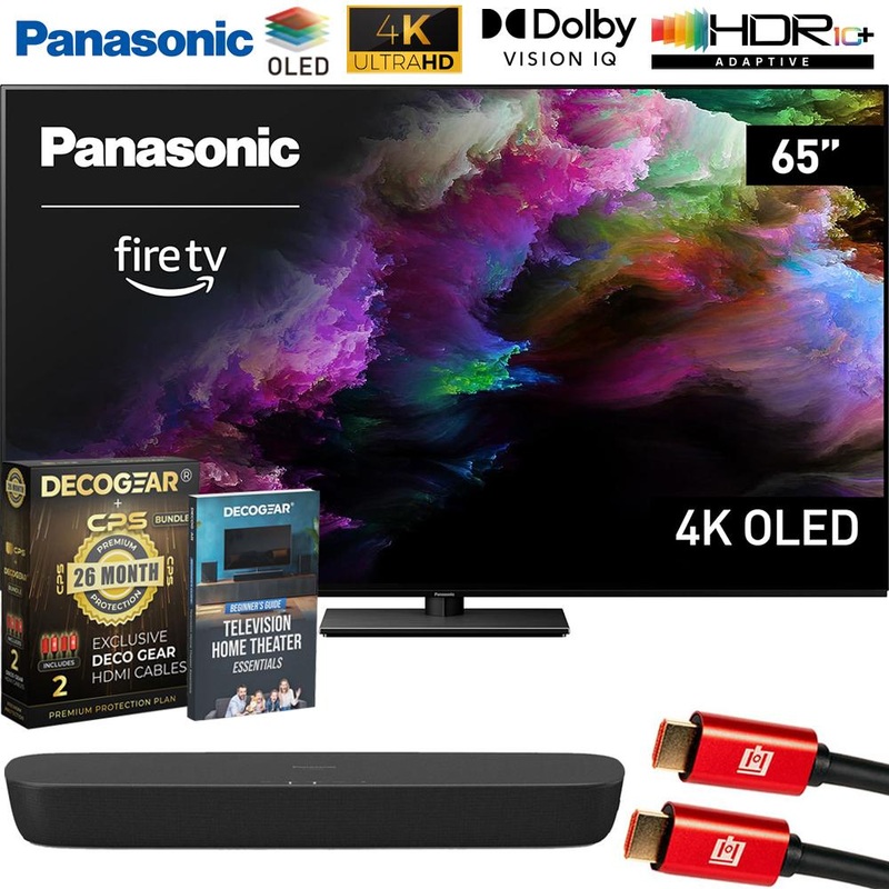 Panasonic Z85 55" OLED 4K UHD Smart Fire TV (2024) + HTB200 Compact Soundbar Bundle