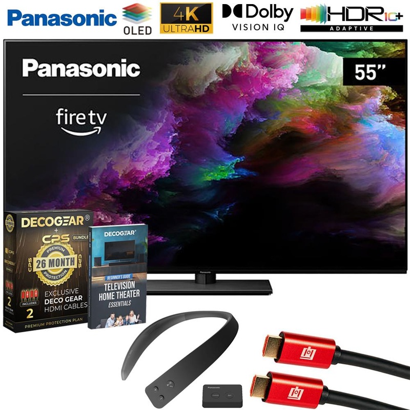 Panasonic Z85 55" OLED 4K UHD Smart Fire TV (2024) + WN10 Neck Speaker Bundle