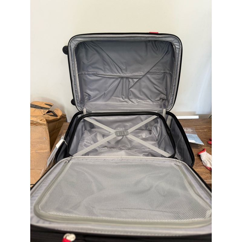 Samsonite USED Omni 3 Piece Hardside Luggage Nested Spinner Set (20"/24") Army Green