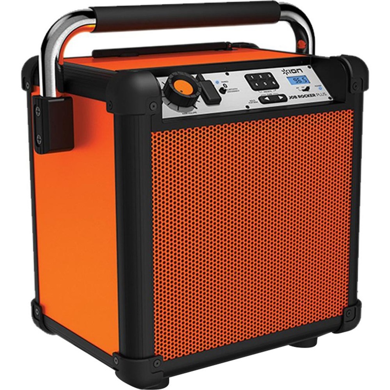 Ion Audio Job Rocker Plus Portable Heavy-Duty Jobsite Bluetooth Speaker System Refurbished