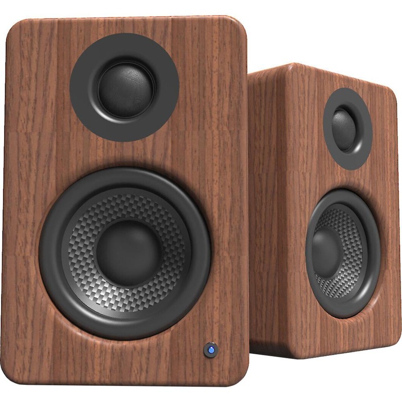 Kanto YU2WALNUT Powered Desktop Speakers Walnut/Noyer - Open Box