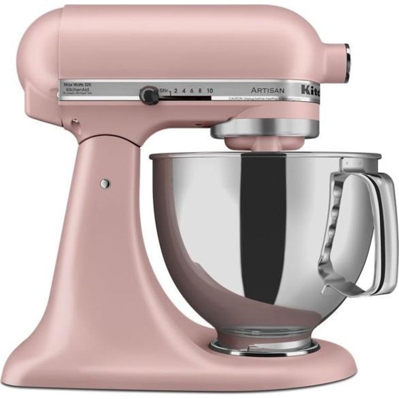 KitchenAid Artisan Series 5-Quart Tilt-Head Stand Mixer in Dried Rose - KSM150PSDR