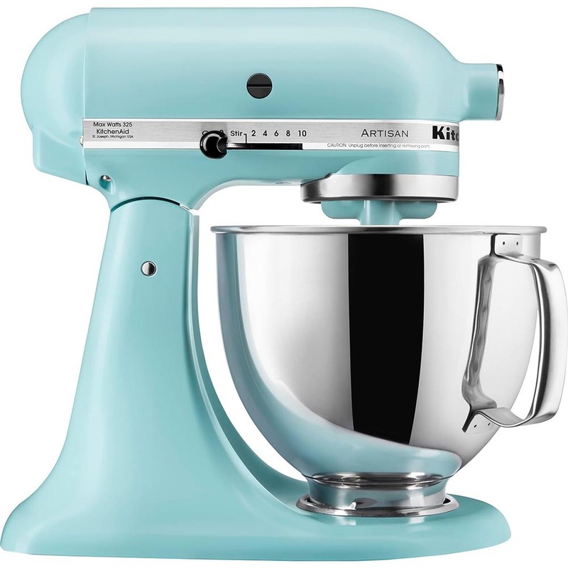 KitchenAid Artisan Series 5 Quart Tilt Head Stand Mixer in Mineral Water Blue - KSM150PSMI