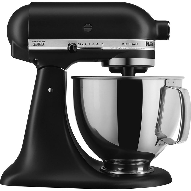 KitchenAid Artisan Series 5-Quart Tilt-Head Stand Mixer - KSM150PSBM - Open Box