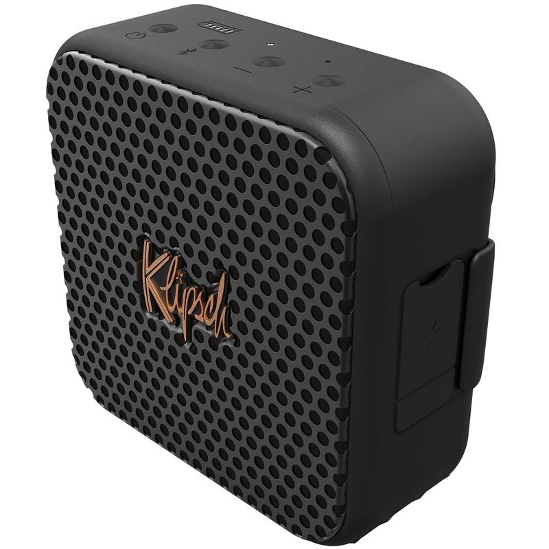 Klipsch Austin Portable Bluetooth Speaker, IP67 Waterproof, 12h Playtime