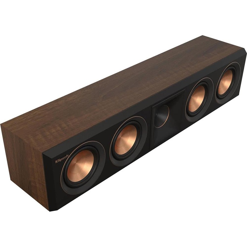 Klipsch RP-404C II Center Channel Speaker in Walnut - 1070046 - Open Box