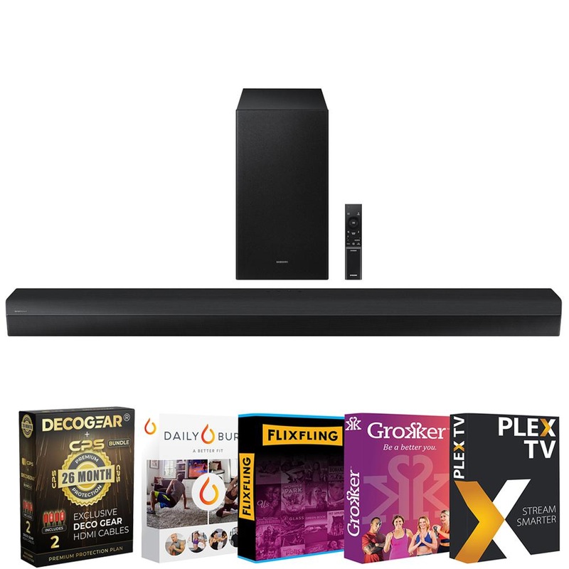 Samsung 5.1ch Soundbar w/ Dolby Virtual:X DTS (2024) + 26 Months Protection Pack Bundle