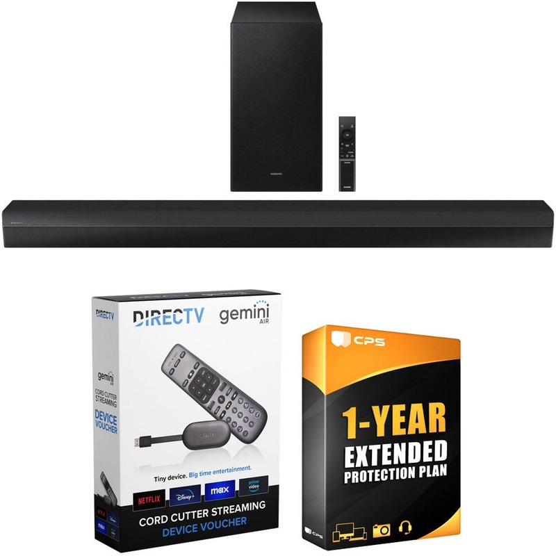 Samsung HW-B750D 5.1ch Soundbar (2024) with Redeemable DIRECTV Gemini Air