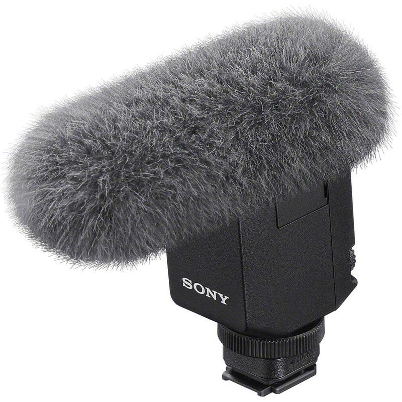Sony ECM-B10 Compact Camera-Mount Digital Shotgun Microphone - Open Box