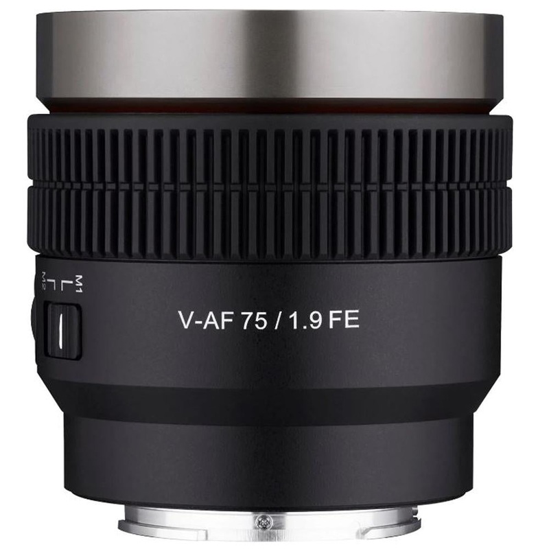 ROKINON 75mm T1.9 Full Frame Cine Auto Focus for Sony E Mount Cameras (CAF75-NEX)