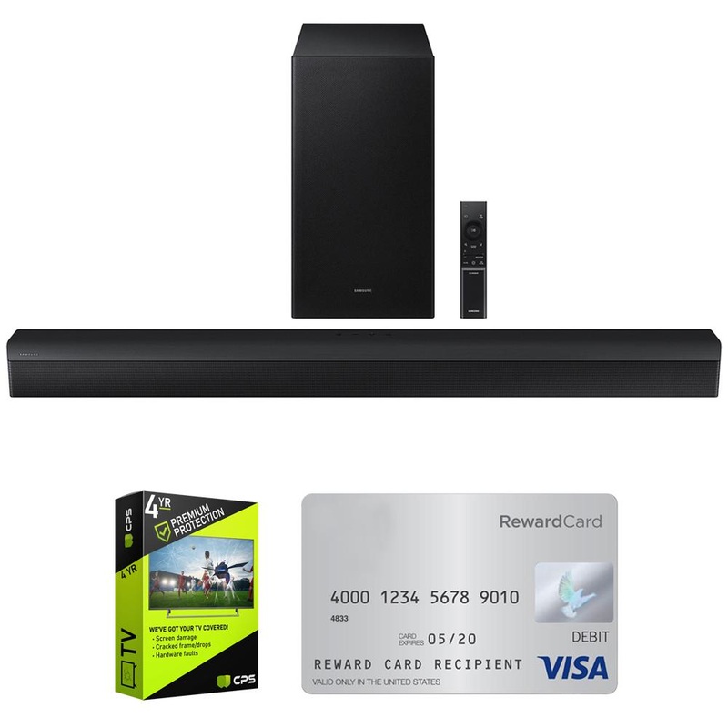 Samsung B-series 3.1 ch. Soundbar (2024) w/ 4 Year Warranty + Gift Card Bundle