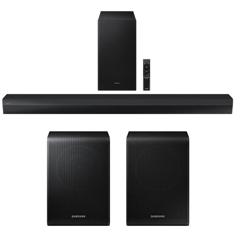 Samsung HW-B750D 5.1ch Soundbar w/ Dolby Virtual:X DTS 2024 + Surround Speakers Bundle
