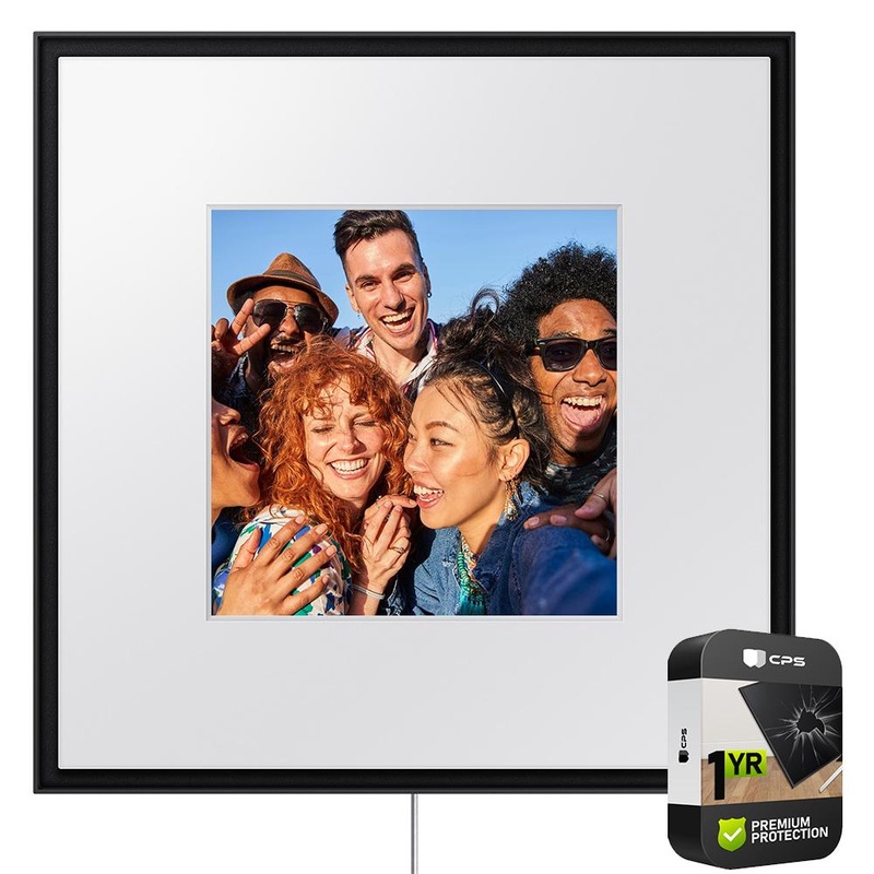 Samsung Photo Music Frame Smart Speaker HW-LS60D (2024) w CPS 1-Year Extended Protection