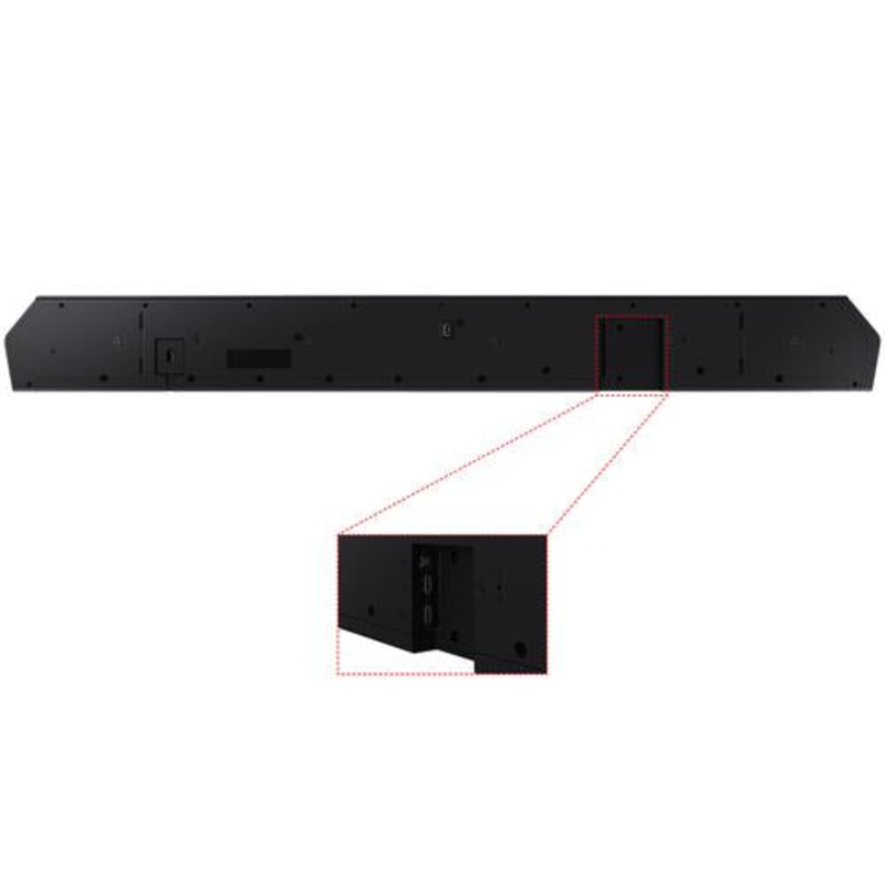 Samsung Q-series 5.1.2 ch. Wireless Dolby ATMOS Soundbar w/ Q-Symphony, HW-Q800C USED