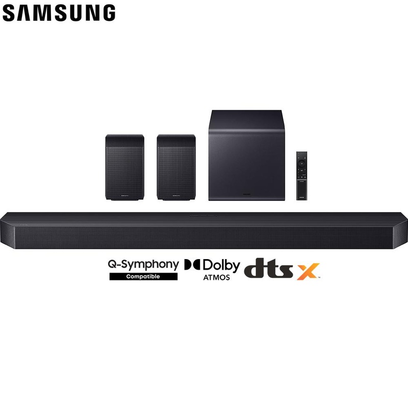 Samsung Q Series Soundbar 11.1.4 ch Subwoofer + Rear Speaker 2025 Refurbished