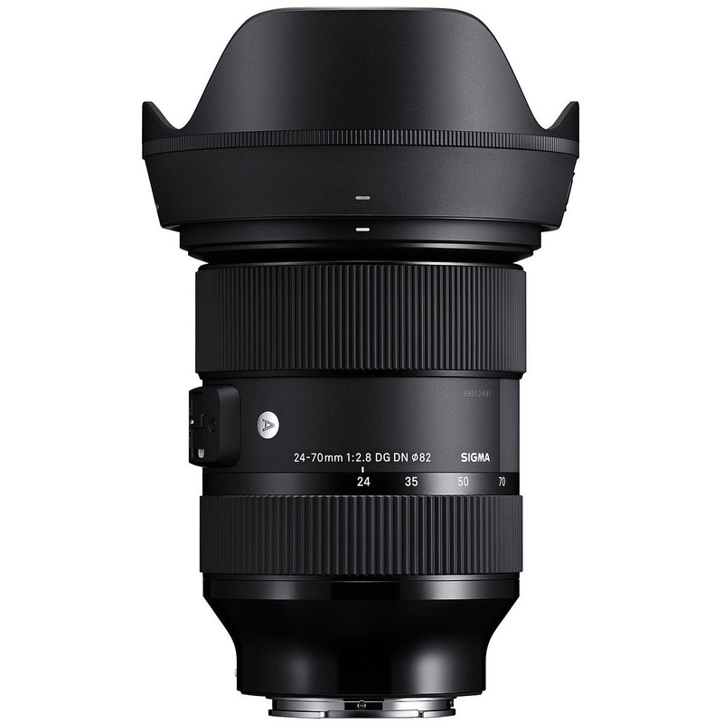 Sigma 24-70mm f/2.8 DG DN Art Lens for Sony E Full-Frame Mirrorless Cameras