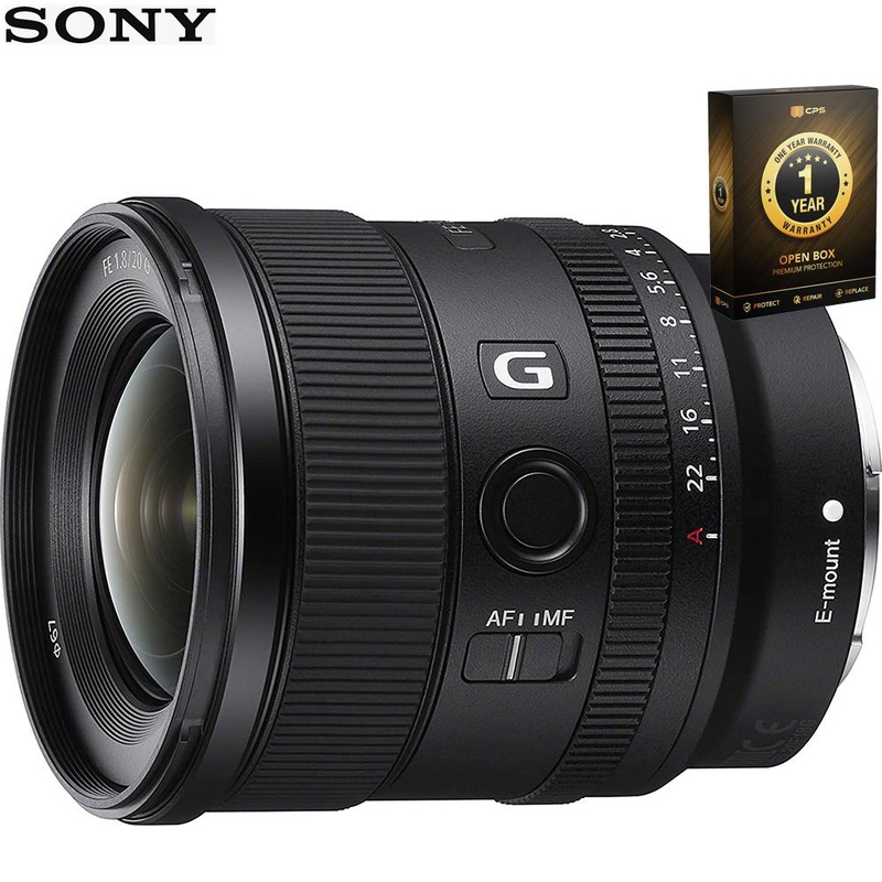 Sony FE 20mm F1.8 G Full Frame Ultra Wide Angle G Lens Open Box+1 Year Warranty