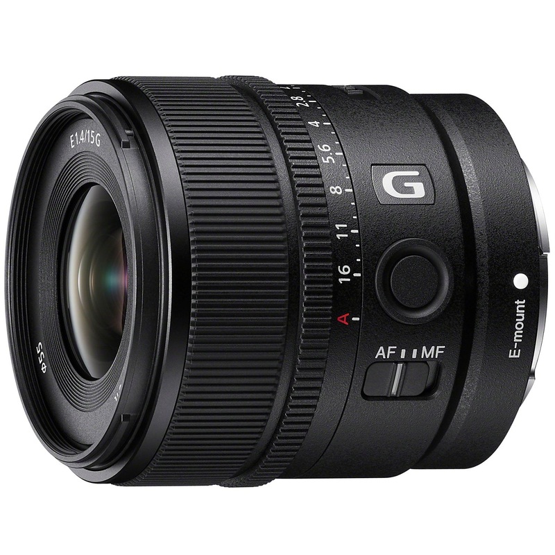 Sony E 15mm F1.4 G APS-C Large-Aperture Wide-Angle G Lens (SEL15F14G)