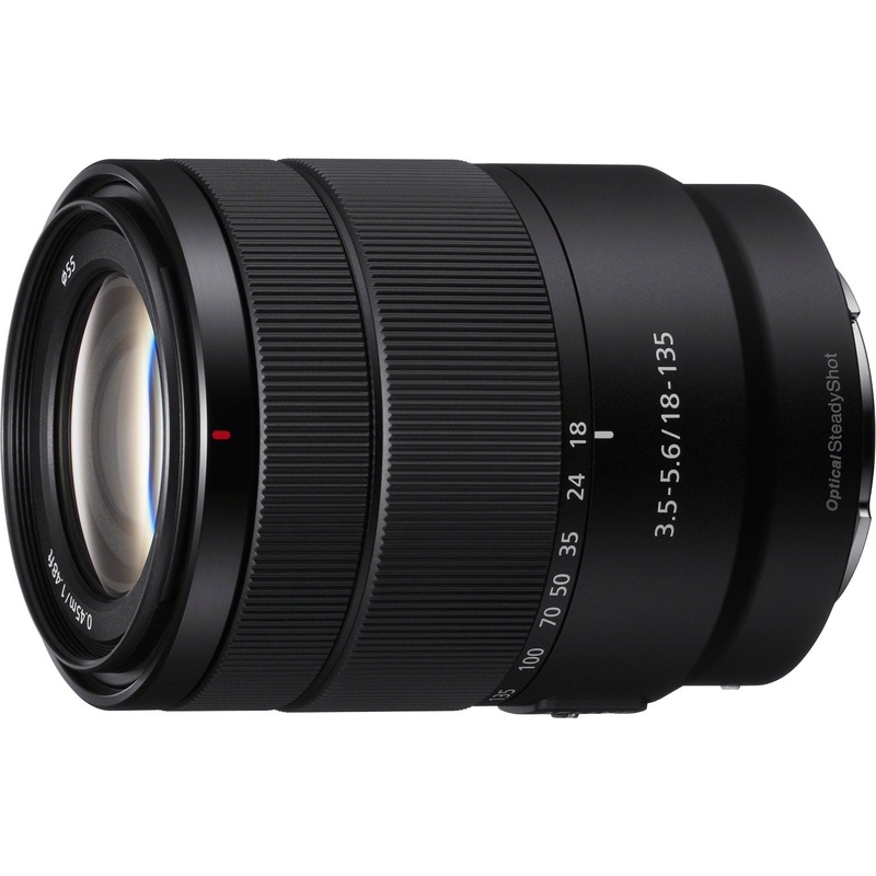 Sony E 18-135mm F3.5-5.6 OSS APS-C E-mount Zoom Lens SEL18135