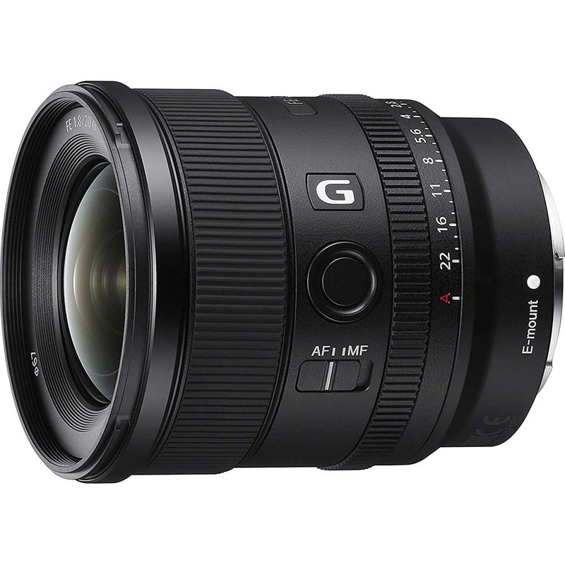 Sony FE 20mm F1.8 G Full Frame Large Aperture Ultra Wide Angle G Lens SEL20F18G