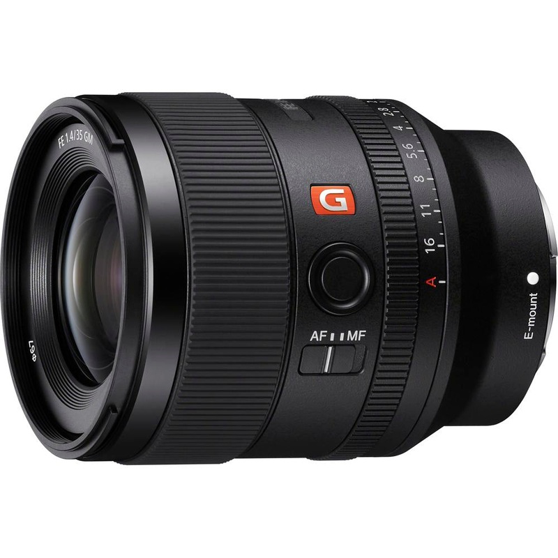 Sony FE 35mm F1.4 GM G Master Full Frame Wide Angle Lens - SEL35F14GM - Open Box