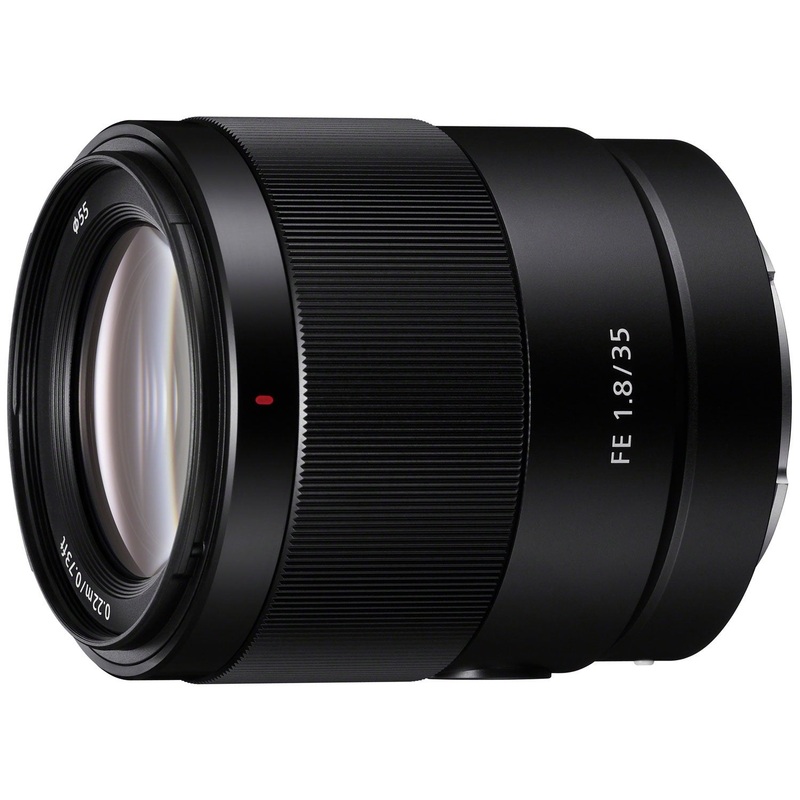 Sony FE 35mm F1.8 Large Aperture Full-Frame E-Mount Prime Lens - SEL35F18F