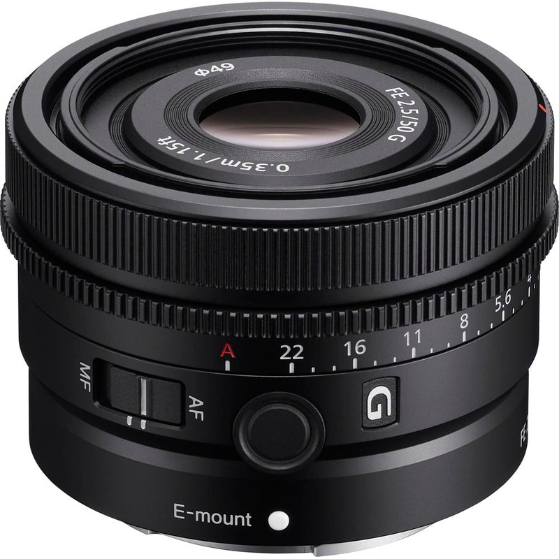 Sony FE 50mm F2.5 G Full Frame Ultra Compact Prime G Lens for E-Mount - Open Box
