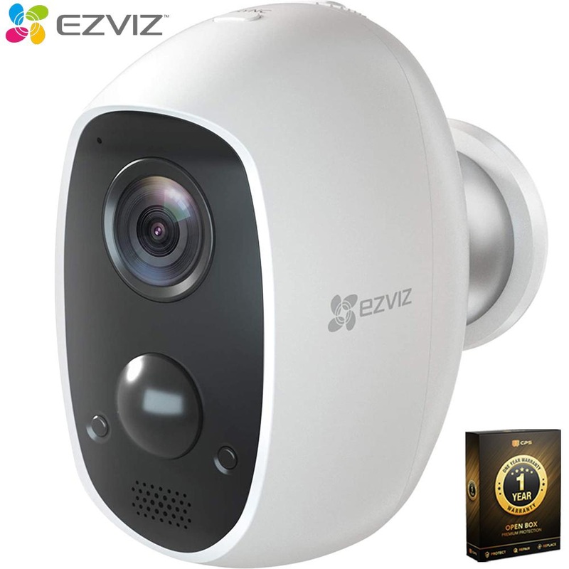 EZVIZ C3A Single HD WiFi Indoor/Outdoor Battery Camera Two-Way Open Box +1 YR Warranty