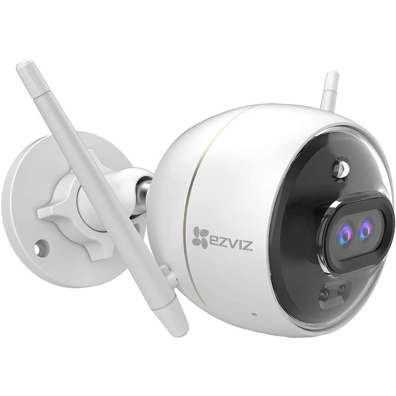 EZVIZ C3X 1080p Outdoor Wi-Fi Bullet Camera with Color Night Vision & Built-In AI